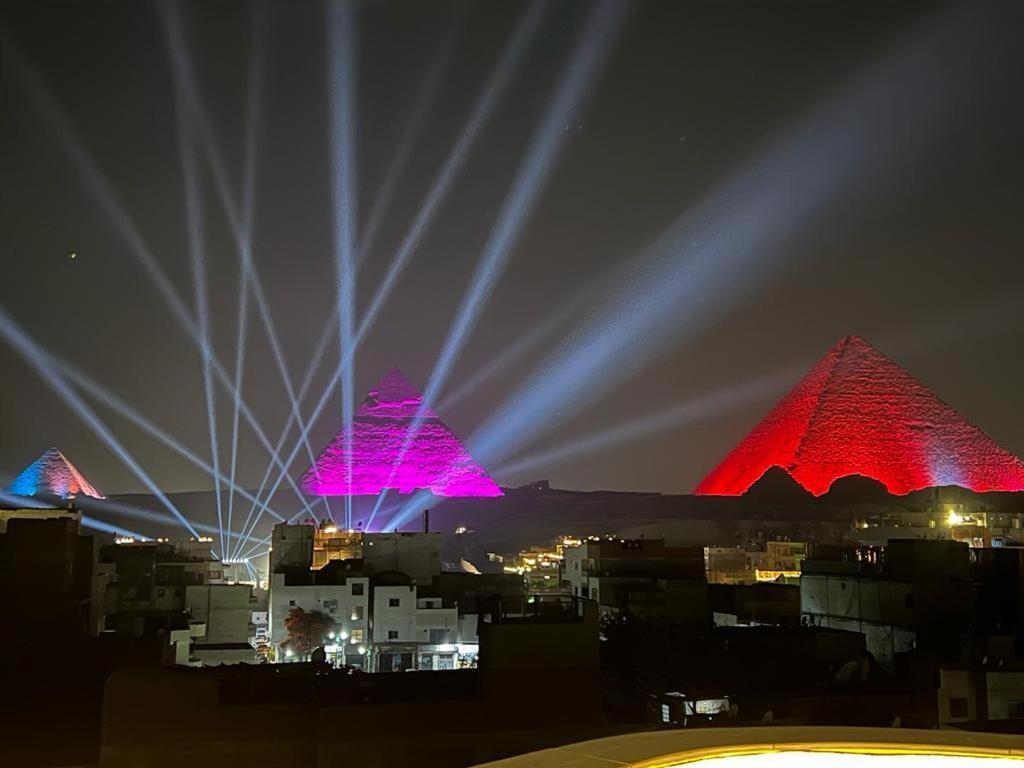 Queen Pyramids View Inn Kafret el-Gabal Eksteriør bilde