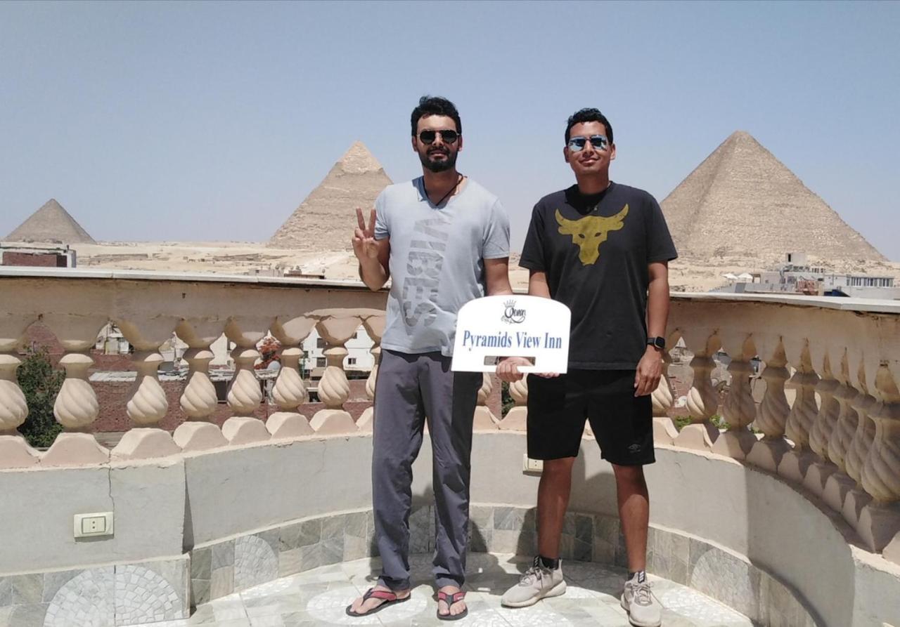 Queen Pyramids View Inn Kafret el-Gabal Eksteriør bilde