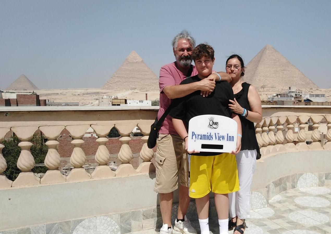 Queen Pyramids View Inn Kafret el-Gabal Eksteriør bilde