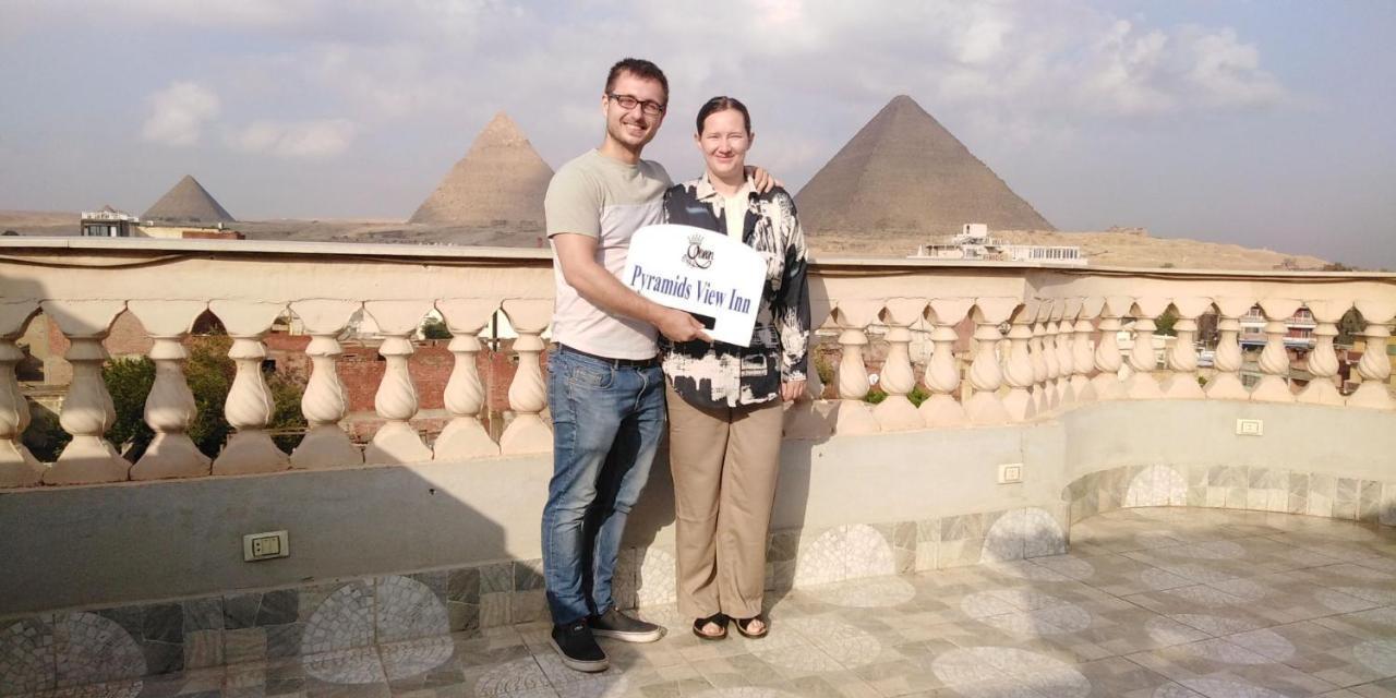 Queen Pyramids View Inn Kafret el-Gabal Eksteriør bilde