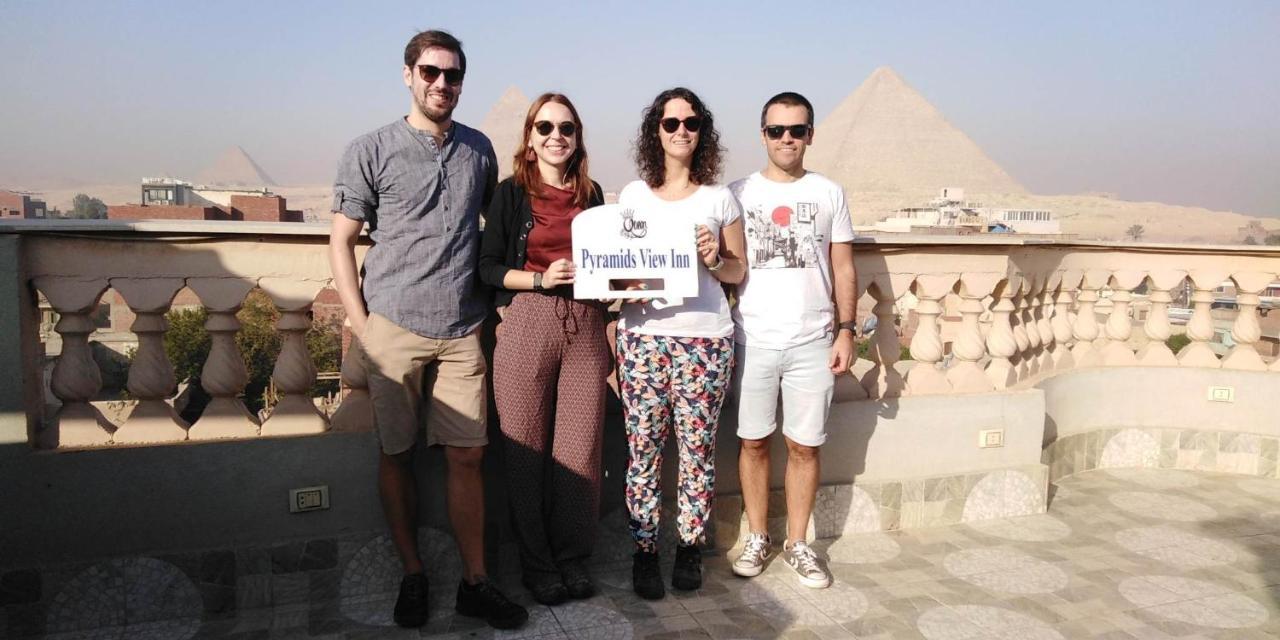 Queen Pyramids View Inn Kafret el-Gabal Eksteriør bilde