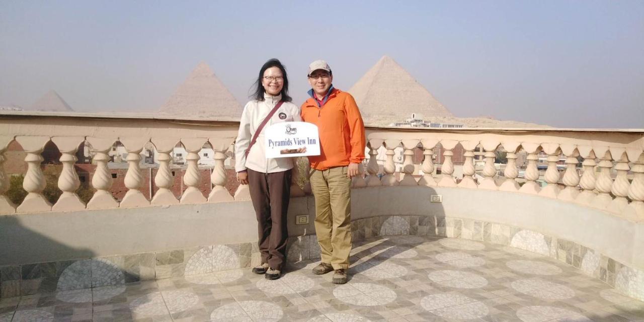 Queen Pyramids View Inn Kafret el-Gabal Eksteriør bilde