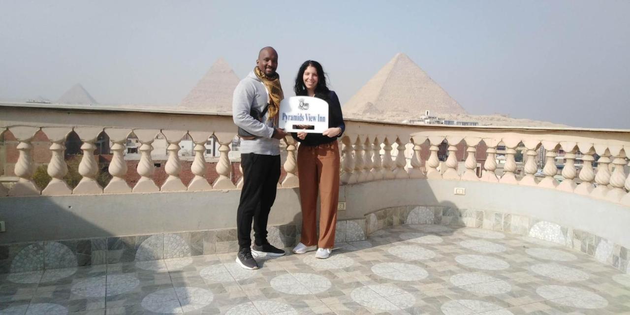 Queen Pyramids View Inn Kafret el-Gabal Eksteriør bilde