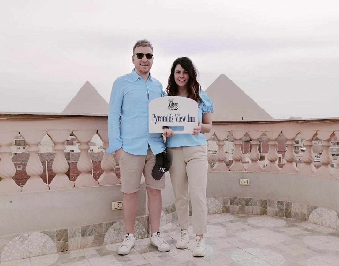 Queen Pyramids View Inn Kafret el-Gabal Eksteriør bilde