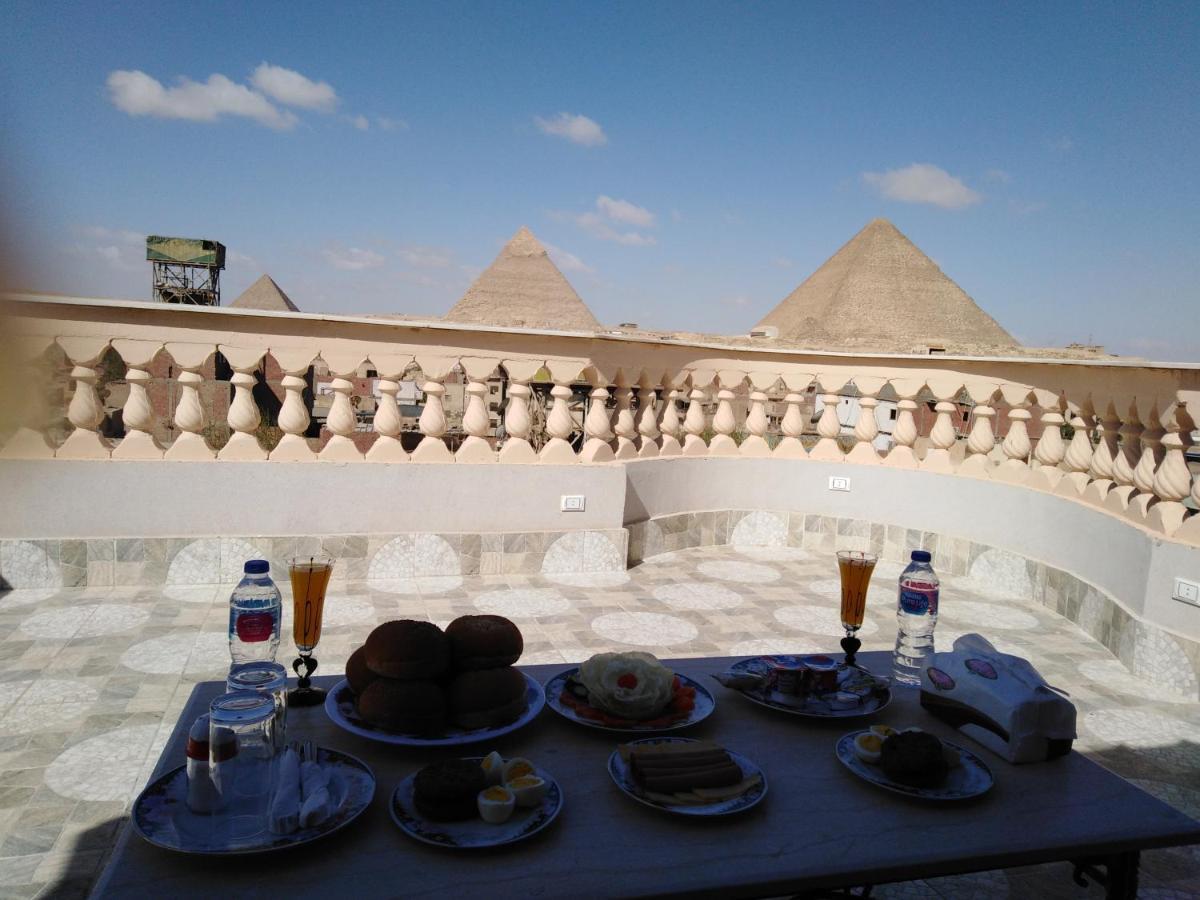 Queen Pyramids View Inn Kafret el-Gabal Eksteriør bilde