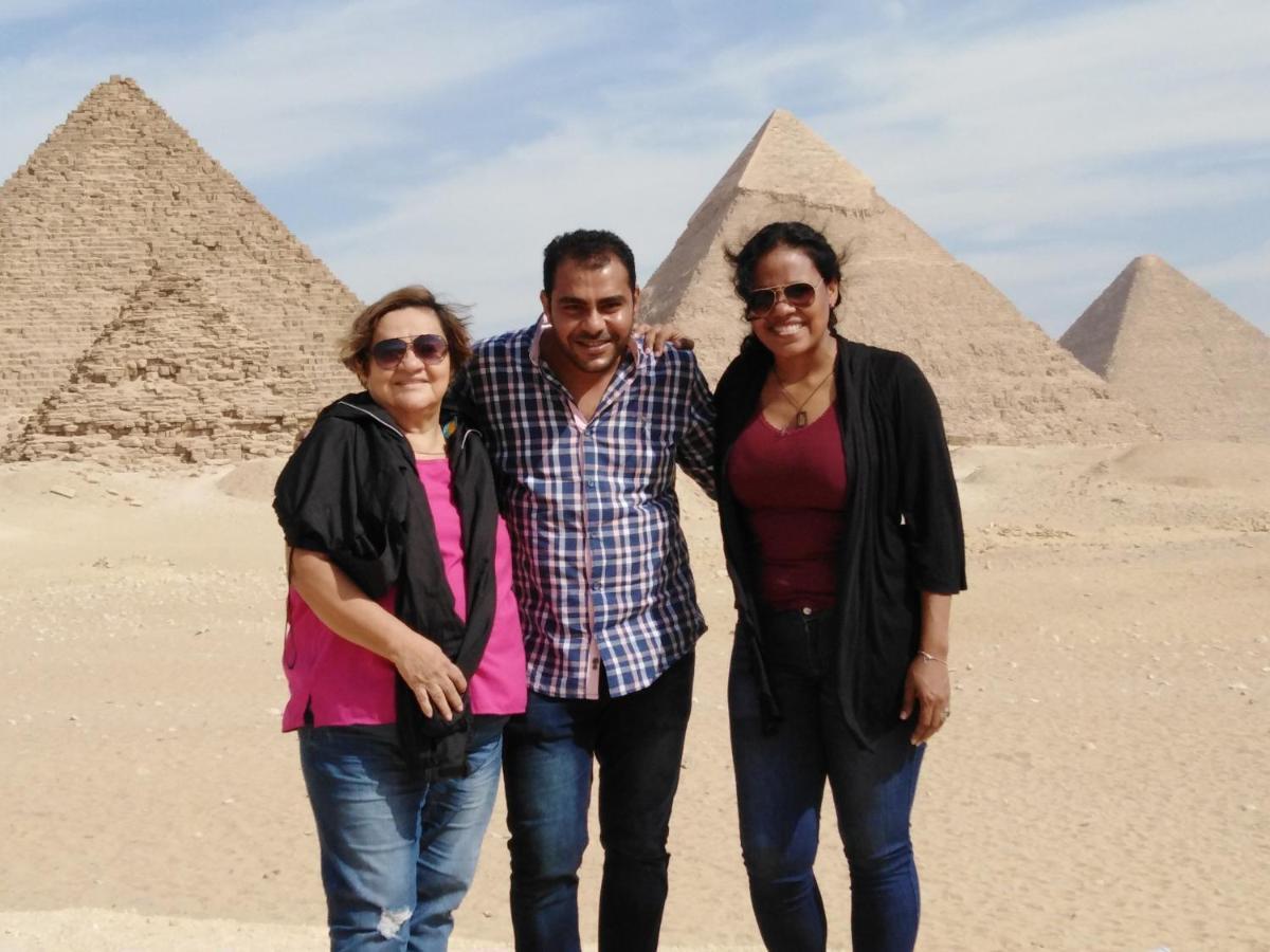 Queen Pyramids View Inn Kafret el-Gabal Eksteriør bilde